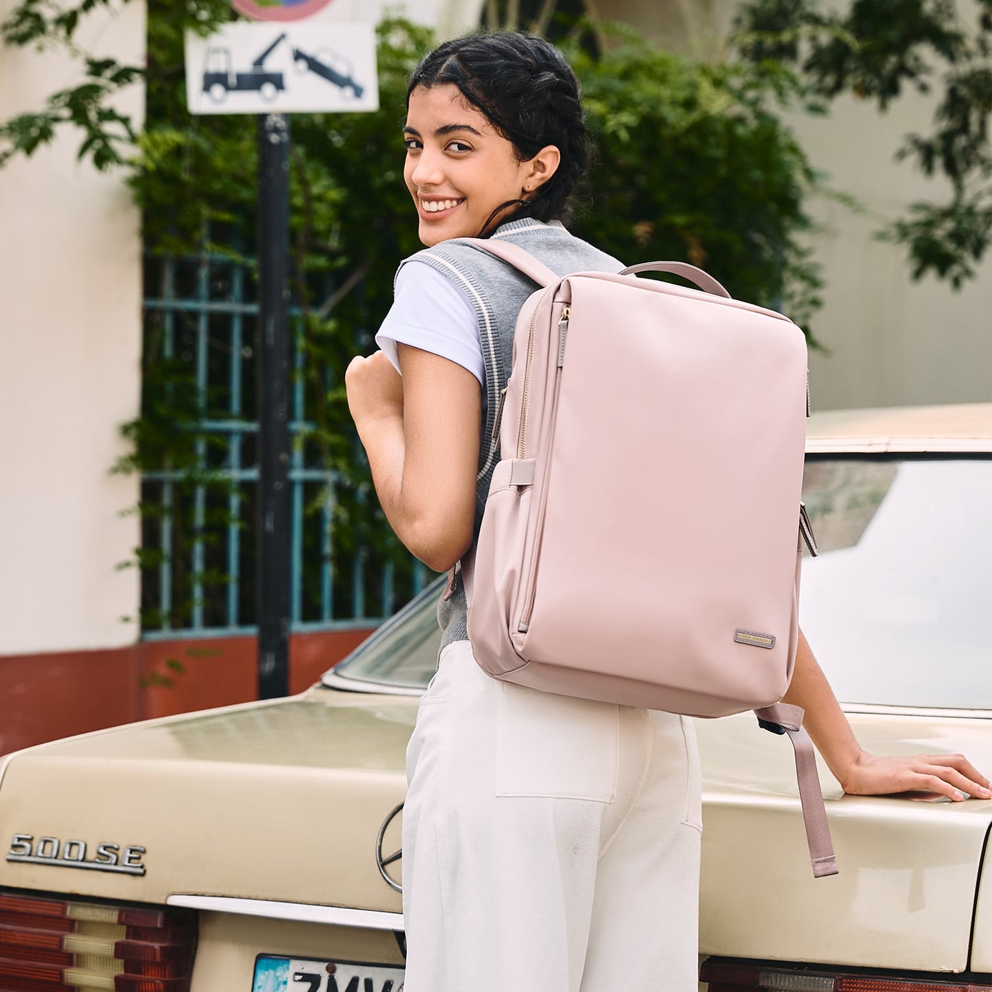 Stylish Laptop Backpack for Women Work College Travel Casual Daypack Fits 15.6 Inch Notebook(4 Colors)