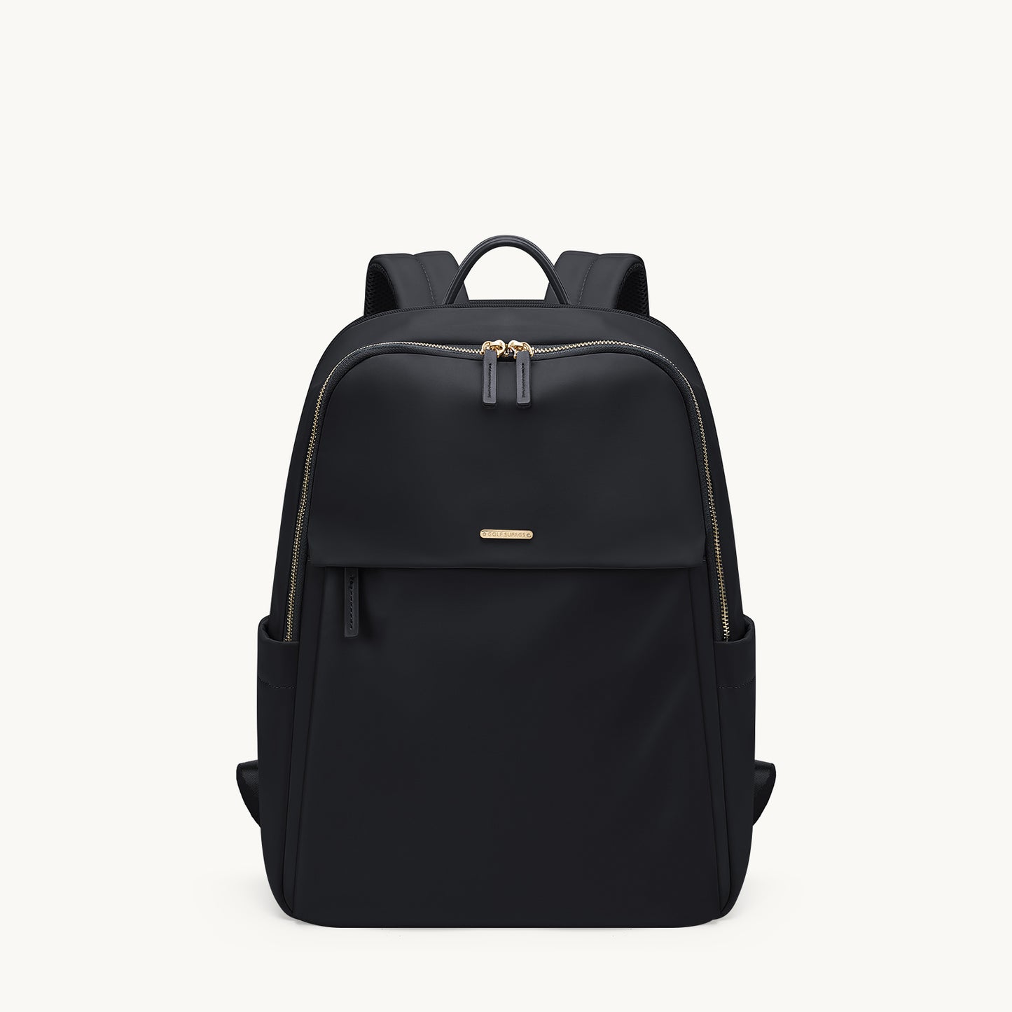 GOLF SUPAGS Women Laptop Backpack Casual Daypack for Work Travel College Backpack Purse Fits 14 Inch Notebook (Champagne)