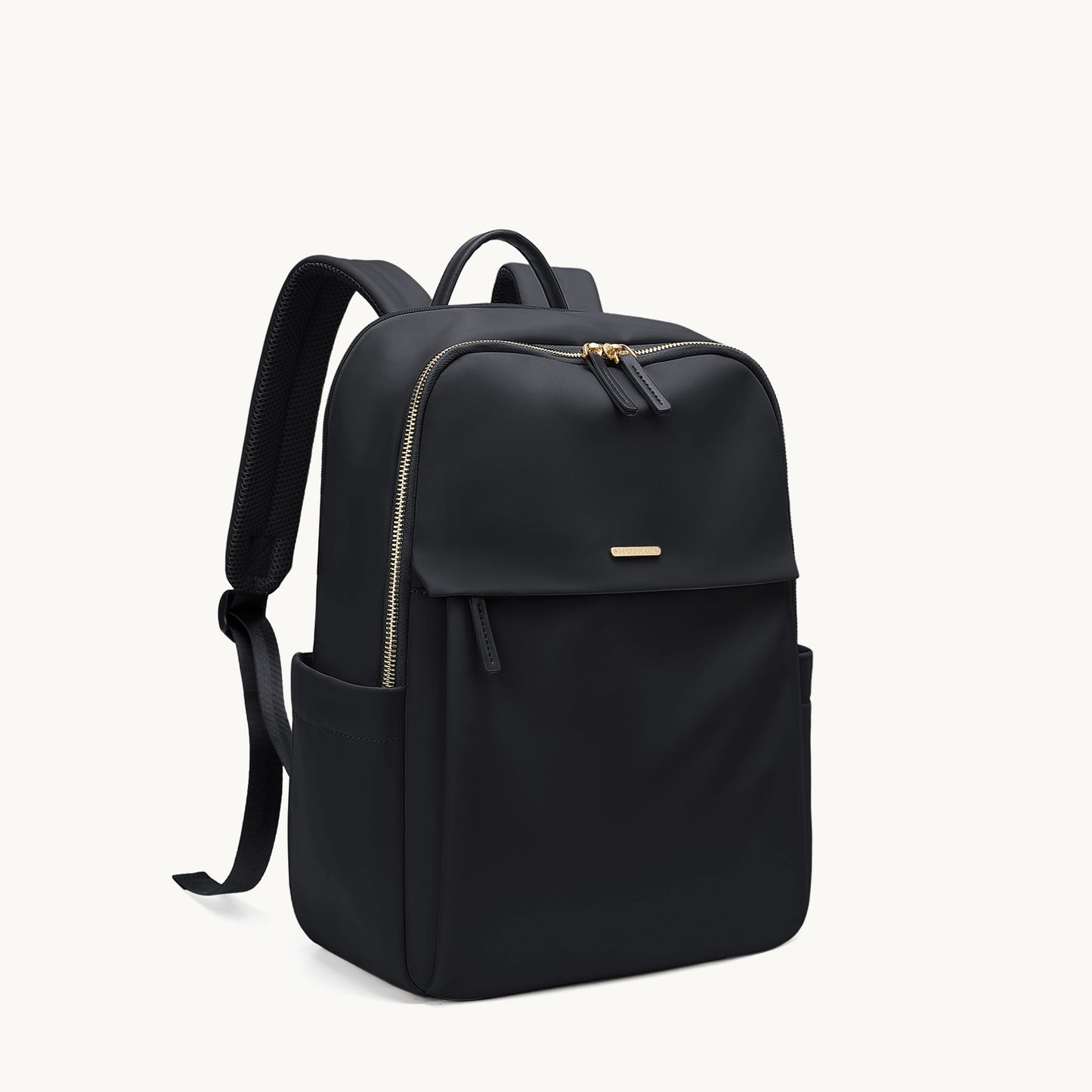 GOLF SUPAGS Women Laptop Backpack Casual Daypack for Work Travel College Backpack Purse Fits 14 Inch Notebook (Champagne)