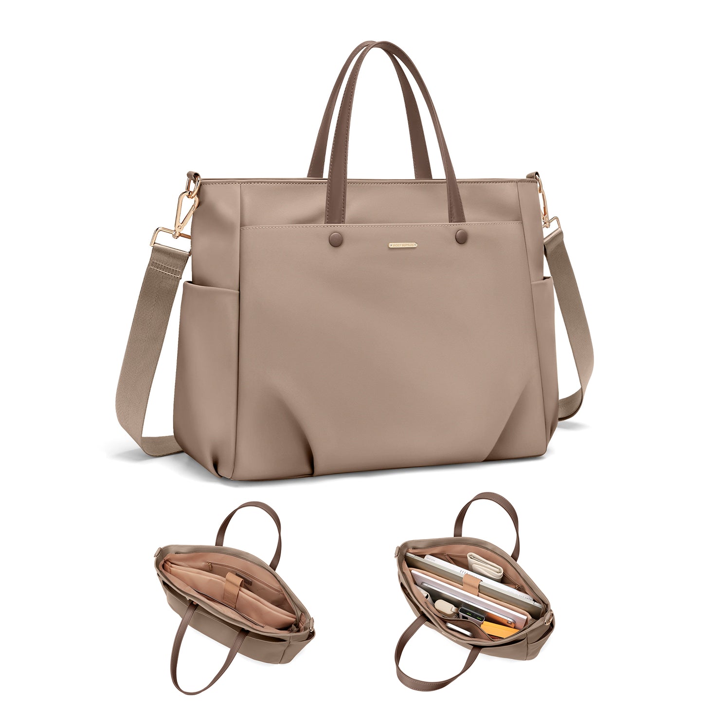 Laptop Tote Bag for Women Notebook Carrying Case Stylish Handbag for Work Travel Leisure