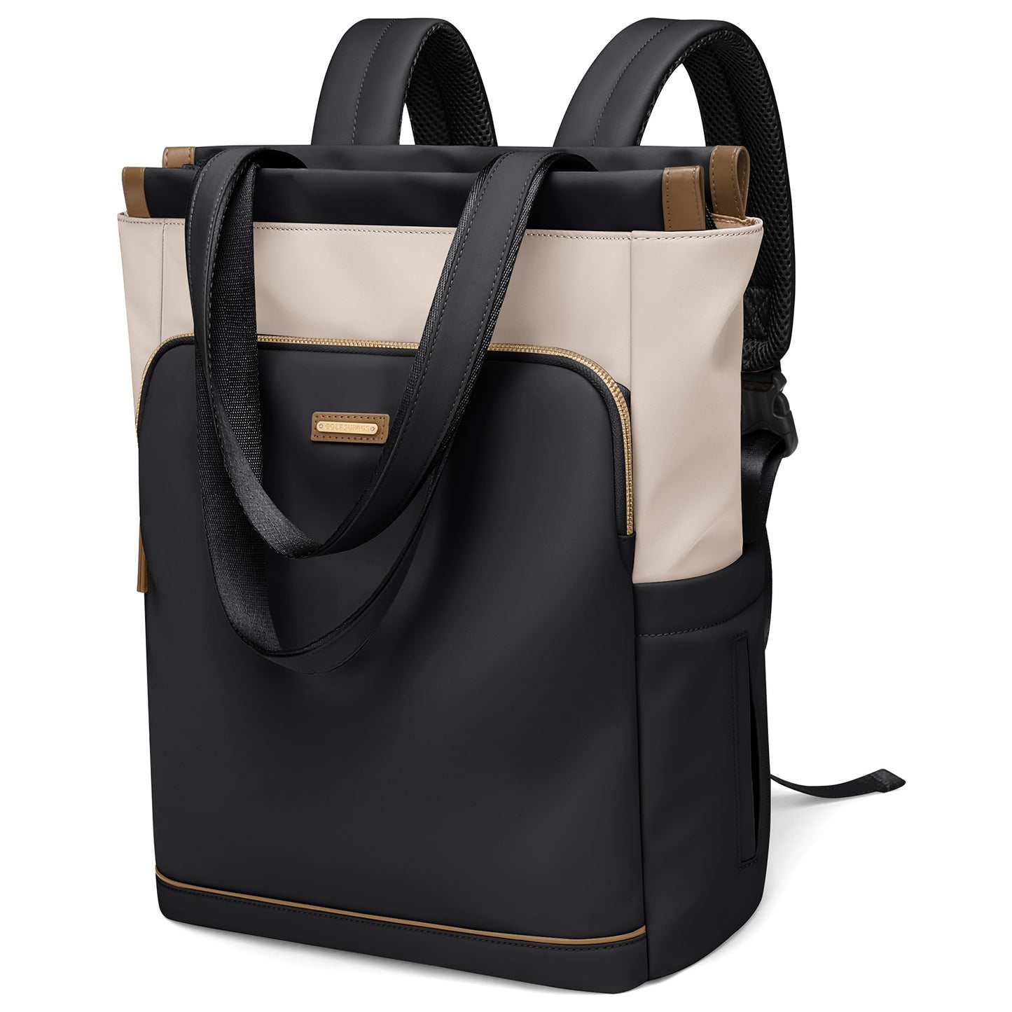 Convertible Laptop Backpack for Women Casual Daypack Notebook Tote Bag for Work College Travel Leisure