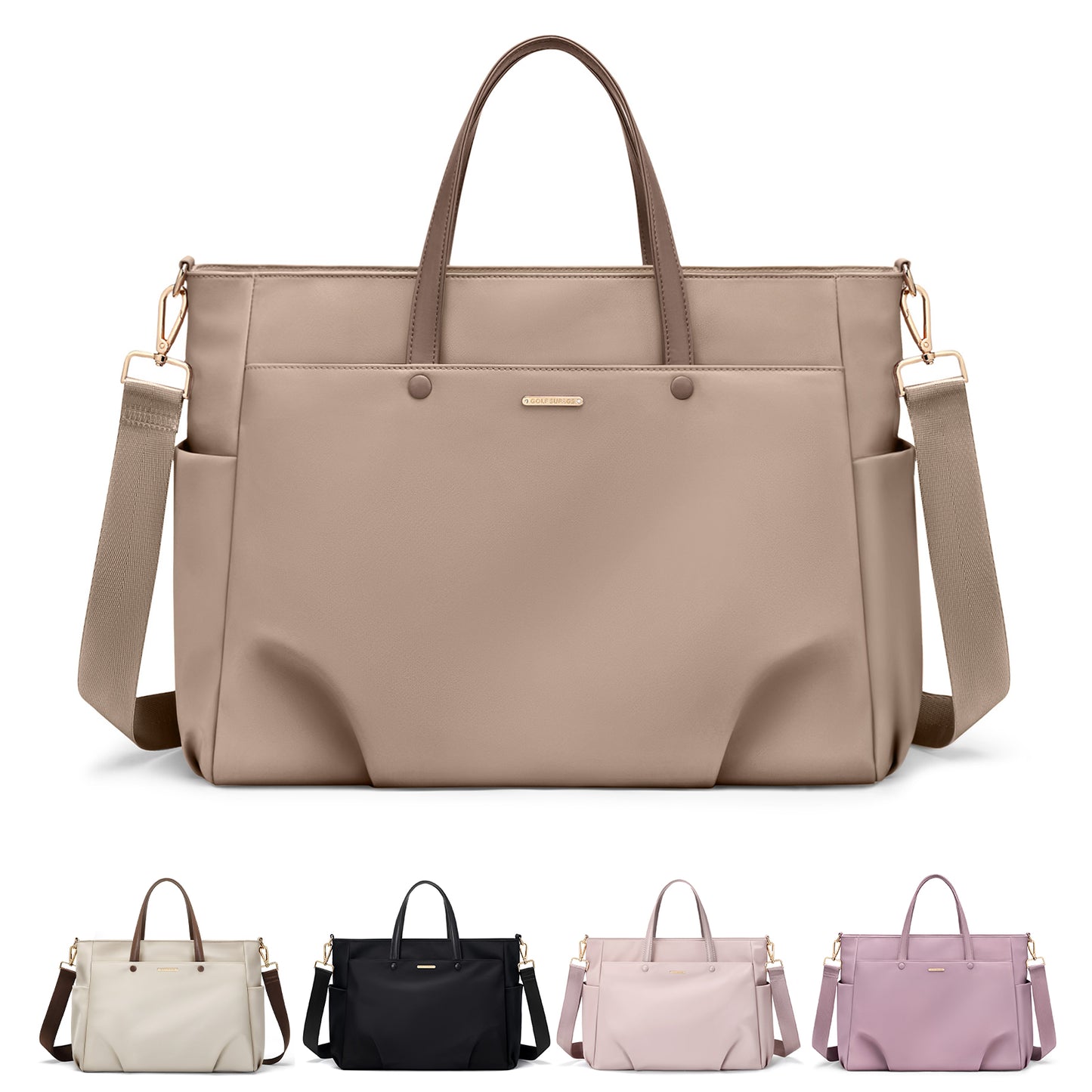 Laptop Tote Bag for Women Notebook Carrying Case Stylish Handbag for Work Travel Leisure