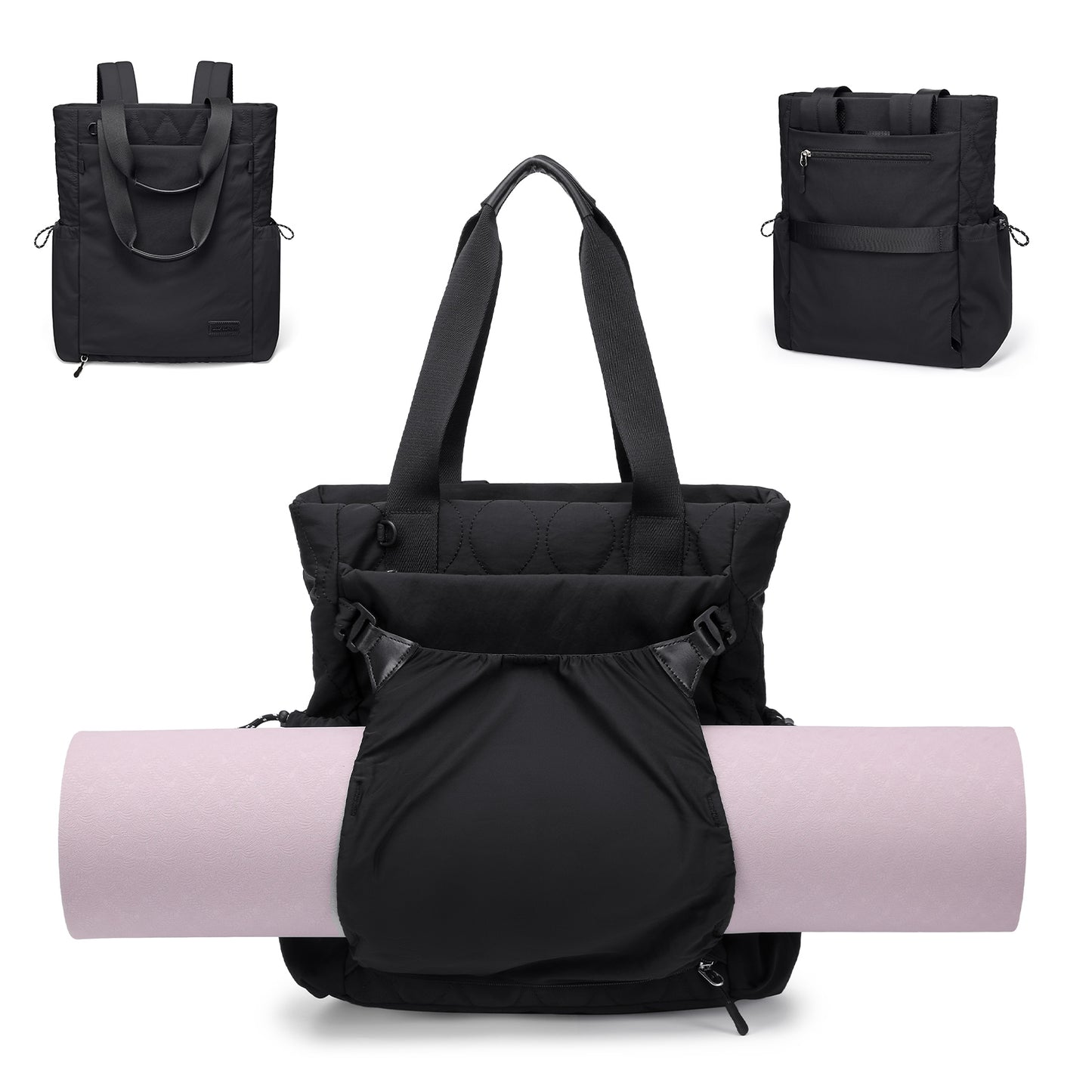 GOLF SUPAGS Convertible Laptop Backpack for Women 15.6" Laptop Tote Casual Daypack for Work Travel College Bag