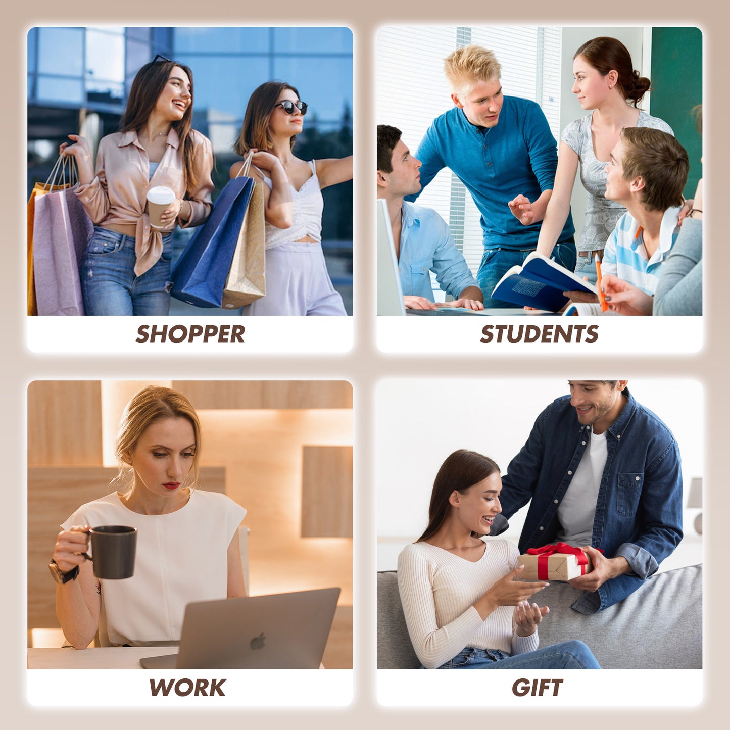 Laptop Tote Bag for Women Notebook Carrying Case Stylish Handbag for Work Travel Leisure