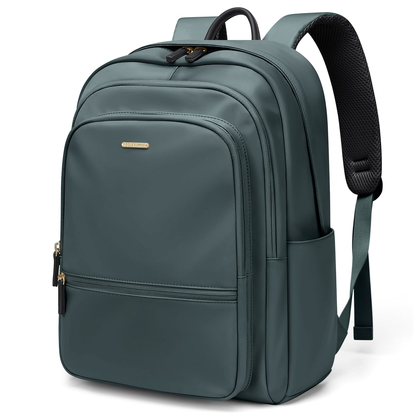 GOLF SUPAGS Backpack for Women Work College Travel Laptop Backpacks Multi-Functional Casual Daypack Teacher Nurse Everyday Bags Fits 15.6 Inch Notebook (Atrovirens)