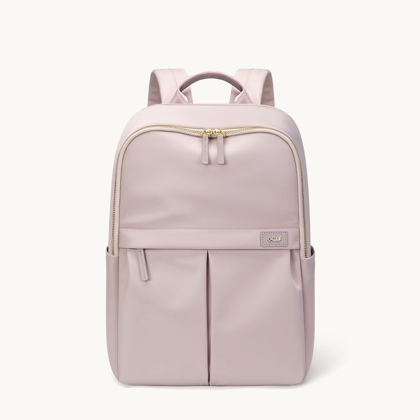 GOLF SUPAGS Laptop Backpack with Separate Laptop Compartment Water Resistant Computer Backpacks Fits 15/15.6 Inch Notebook Travel Work Bags for Women (Apricot)