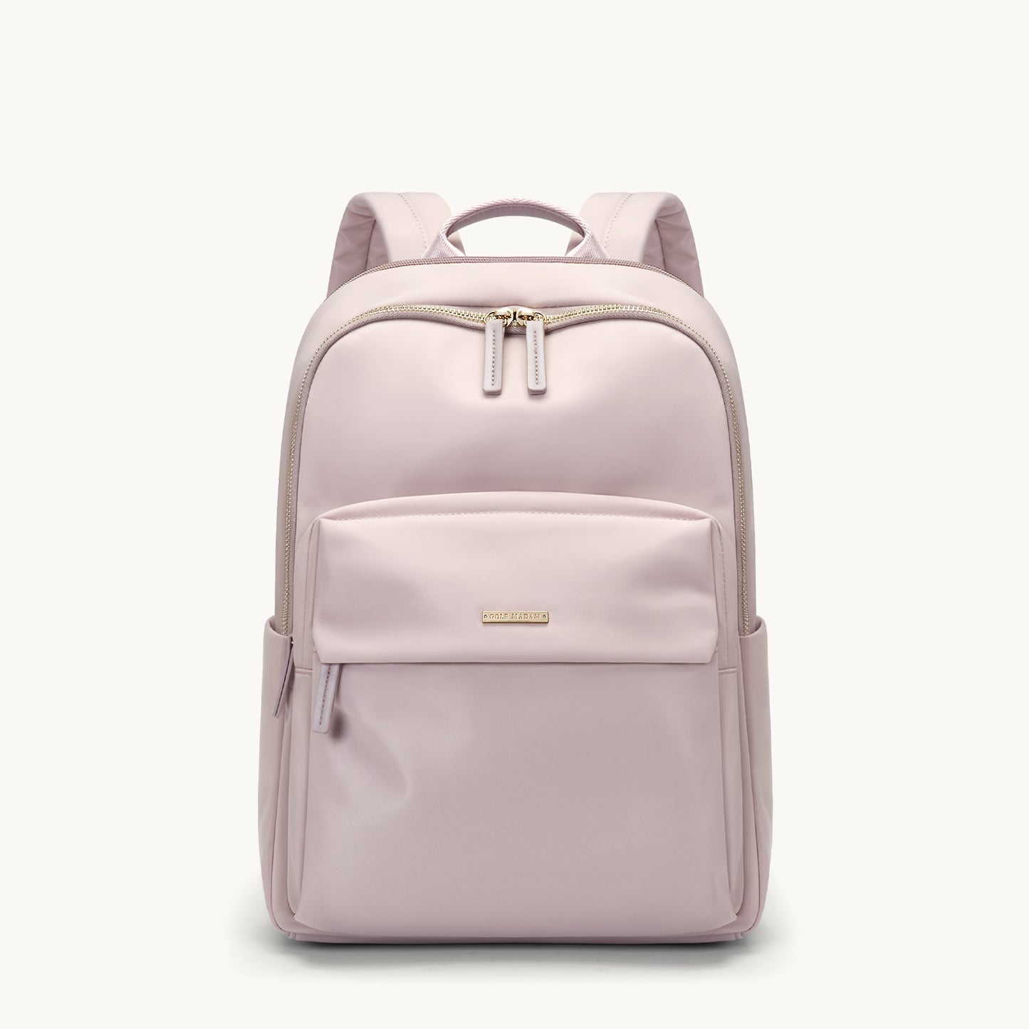 GOLF SUPAGS Laptop Backpack for Women Fits 14 Inch Notebook Casual Daypack Purse Work Travel College Bag (Apricot)