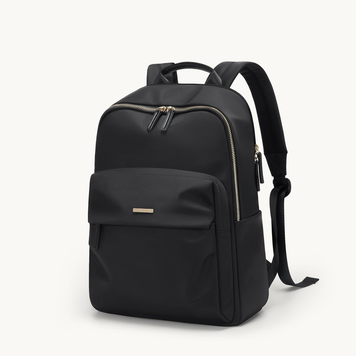 GOLF SUPAGS Laptop Backpack for Women Fits 14 Inch Notebook Casual Daypack Purse Work Travel College Bag (Apricot)