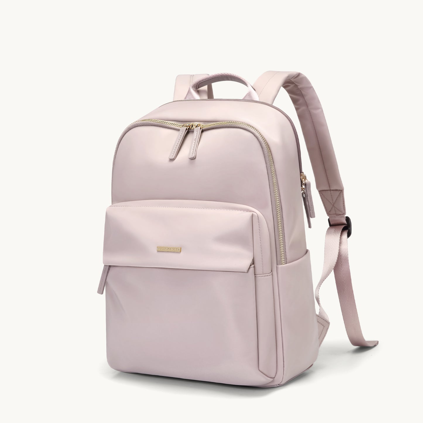 GOLF SUPAGS Laptop Backpack for Women Fits 14 Inch Notebook Casual Daypack Purse Work Travel College Bag (Apricot)